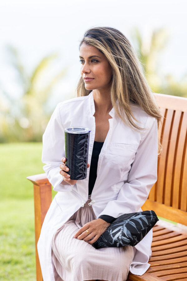 Ti Leaf Lei WRISTLET POUCH CLUTCH